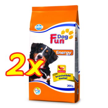 Fun Dog energy 2x20kg