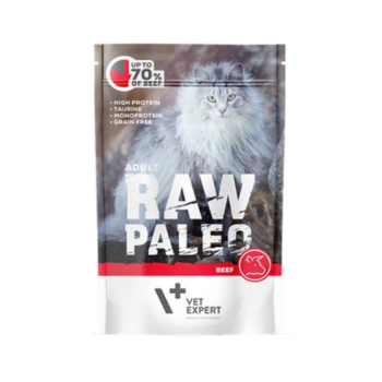 Raw Paleo adult Cat marha beef 100g