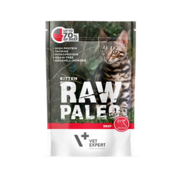 Raw paleo kitten beef marha 100g